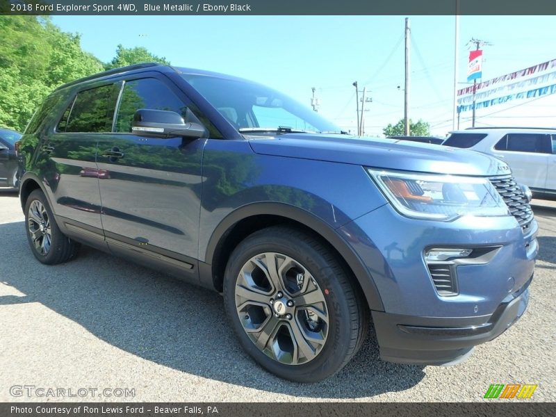  2018 Explorer Sport 4WD Blue Metallic