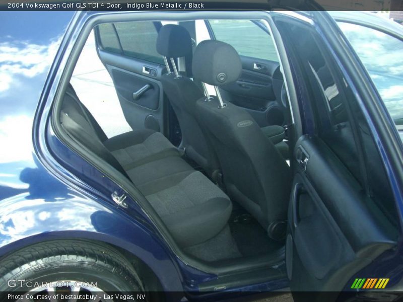 Indigo Blue Metallic / Black 2004 Volkswagen Golf GLS TDI 4 Door