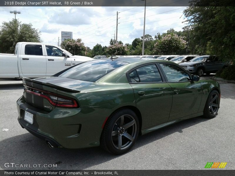 F8 Green / Black 2018 Dodge Charger SRT Hellcat
