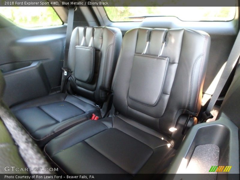 Blue Metallic / Ebony Black 2018 Ford Explorer Sport 4WD