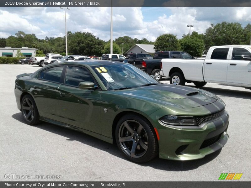 Front 3/4 View of 2018 Charger SRT Hellcat