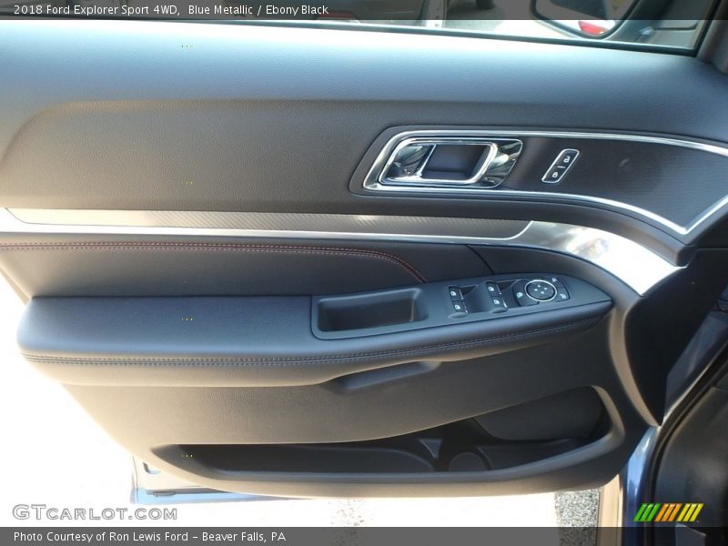 Door Panel of 2018 Explorer Sport 4WD
