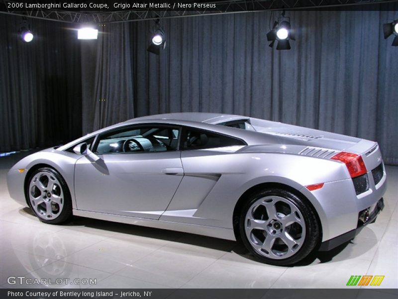 Grigio Altair Metallic / Nero Perseus 2006 Lamborghini Gallardo Coupe