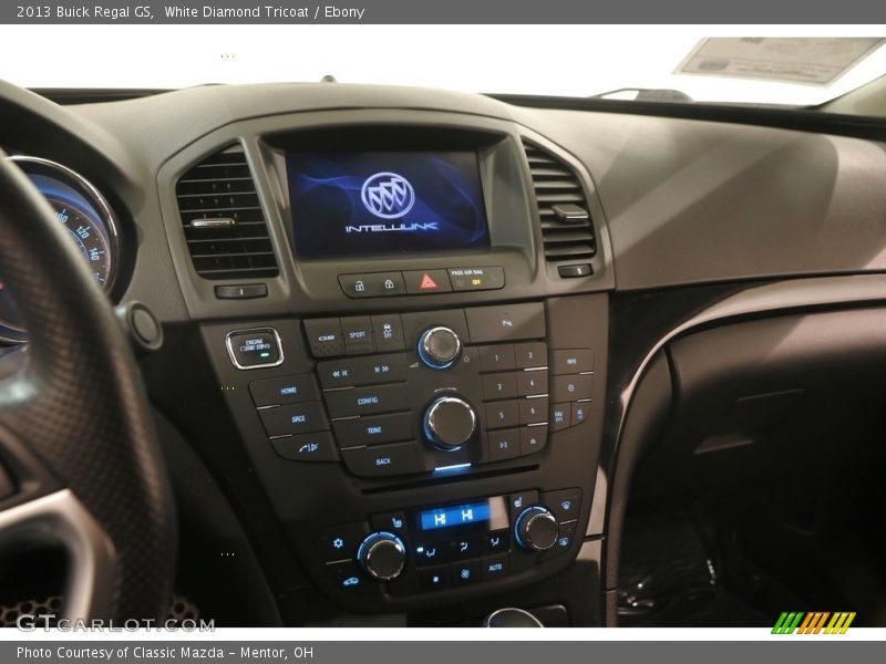 White Diamond Tricoat / Ebony 2013 Buick Regal GS