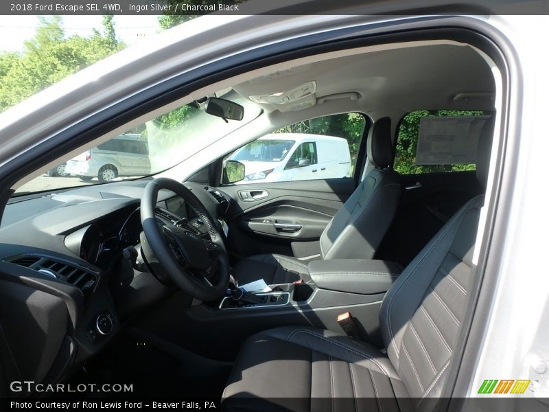 Ingot Silver / Charcoal Black 2018 Ford Escape SEL 4WD