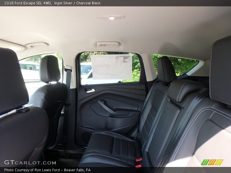 Ingot Silver / Charcoal Black 2018 Ford Escape SEL 4WD