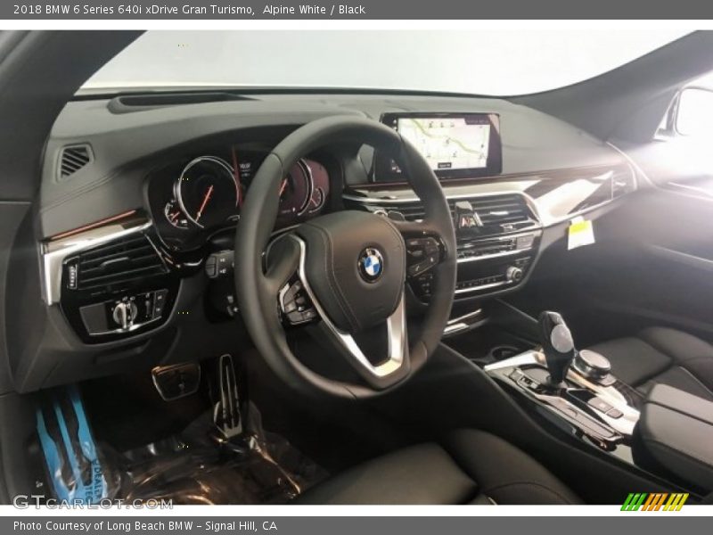 Alpine White / Black 2018 BMW 6 Series 640i xDrive Gran Turismo