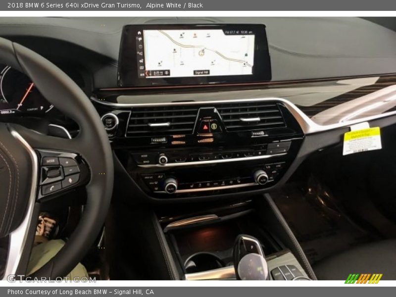 Alpine White / Black 2018 BMW 6 Series 640i xDrive Gran Turismo