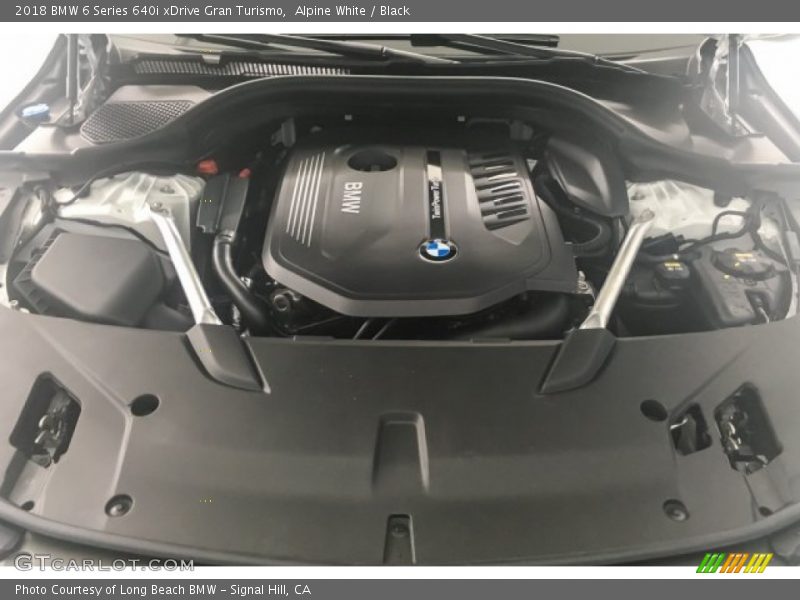 Alpine White / Black 2018 BMW 6 Series 640i xDrive Gran Turismo