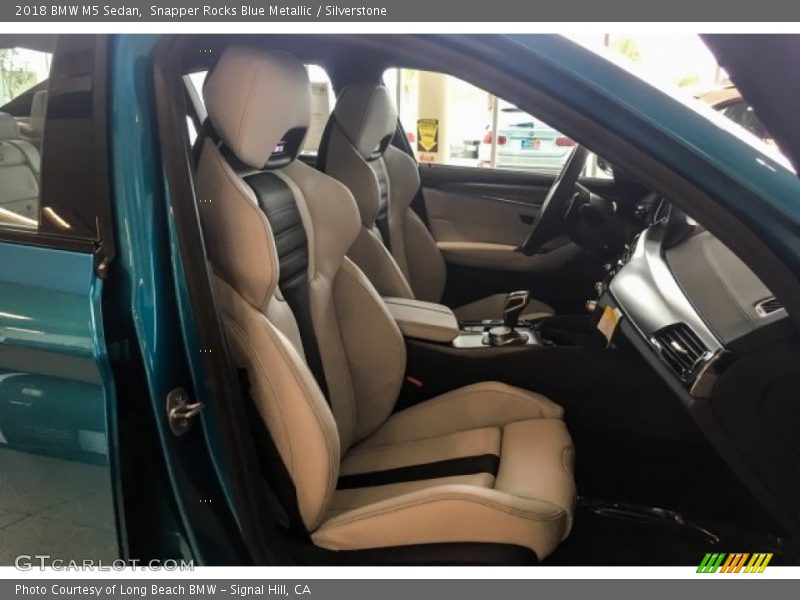  2018 M5 Sedan Silverstone Interior