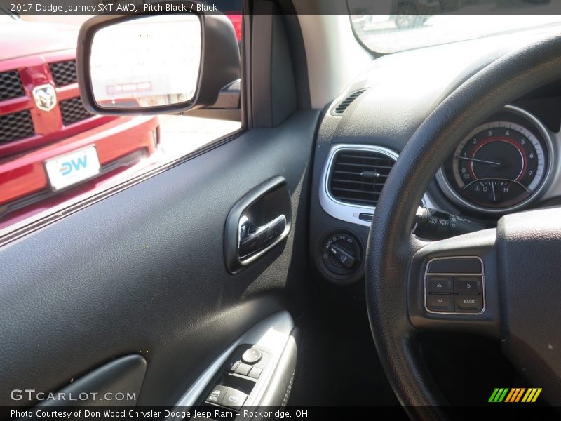 Pitch Black / Black 2017 Dodge Journey SXT AWD