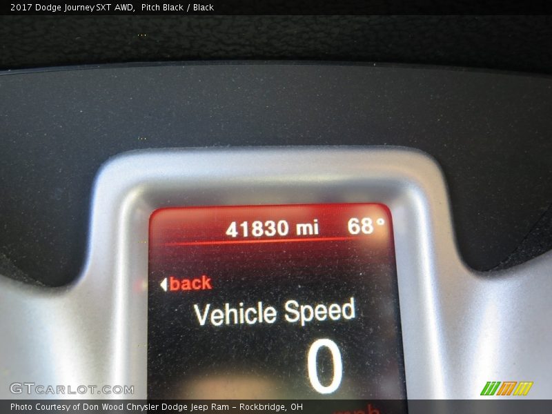 Pitch Black / Black 2017 Dodge Journey SXT AWD