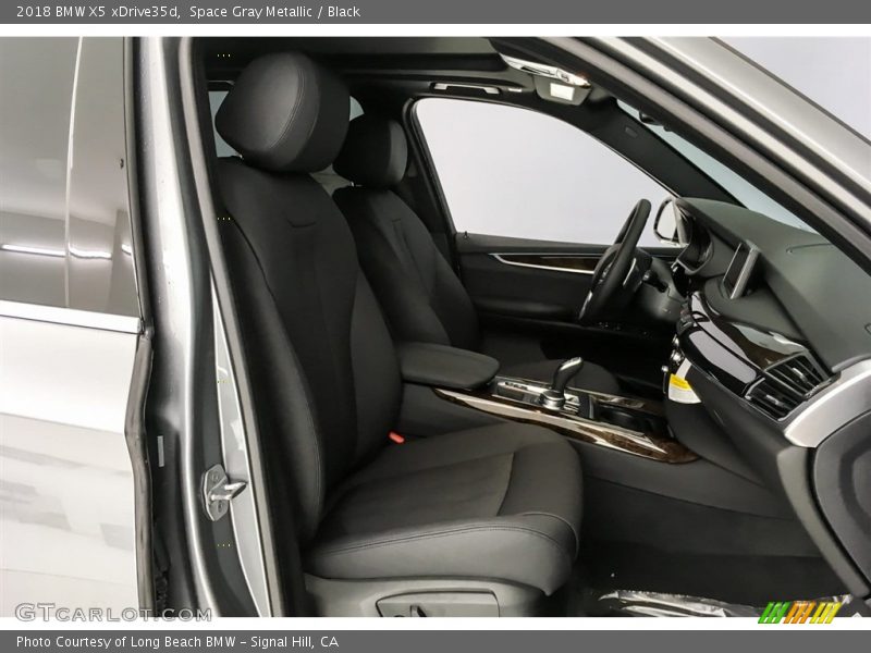 Space Gray Metallic / Black 2018 BMW X5 xDrive35d
