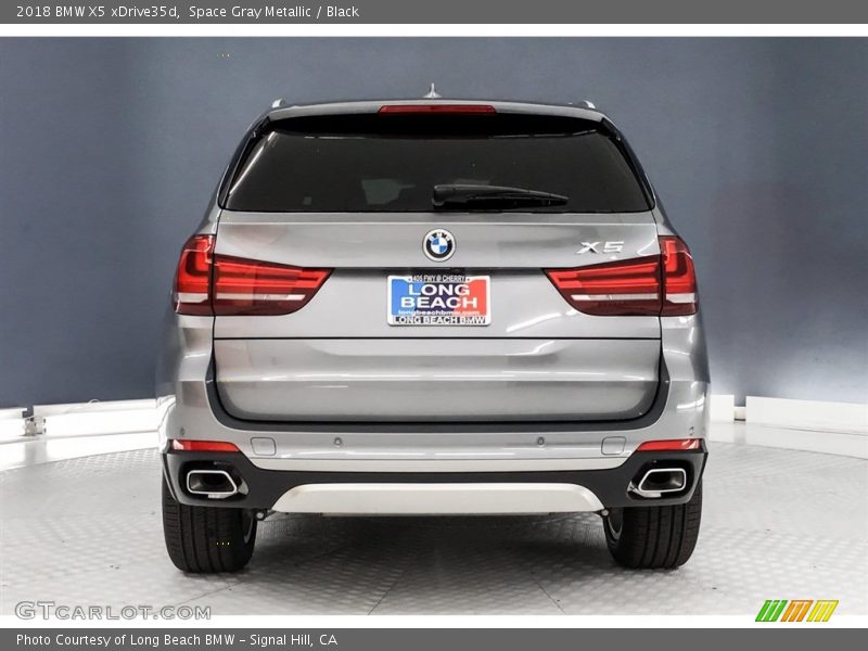 Space Gray Metallic / Black 2018 BMW X5 xDrive35d