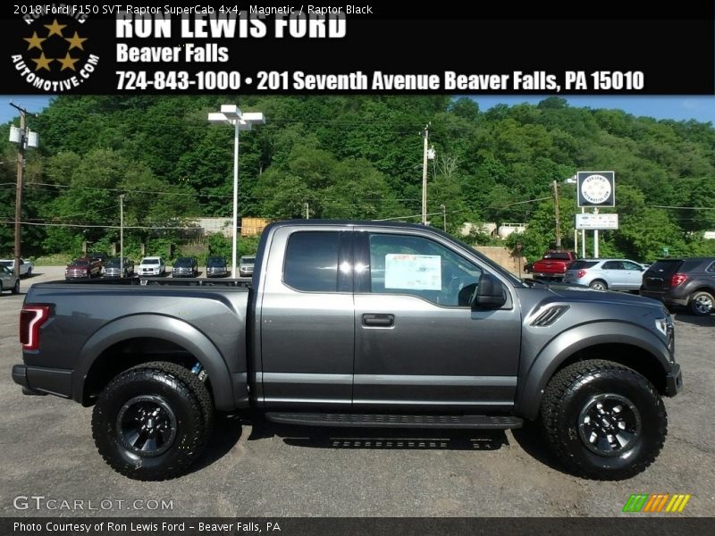 Magnetic / Raptor Black 2018 Ford F150 SVT Raptor SuperCab 4x4