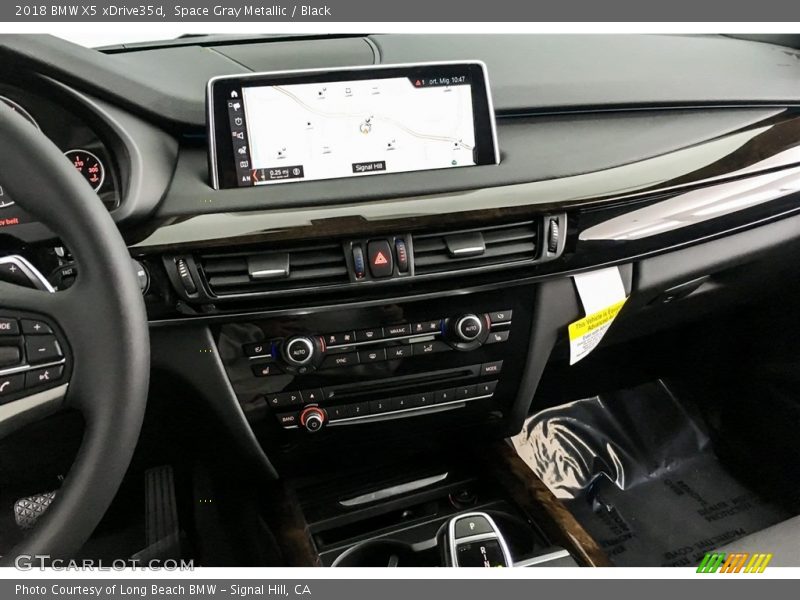 Space Gray Metallic / Black 2018 BMW X5 xDrive35d