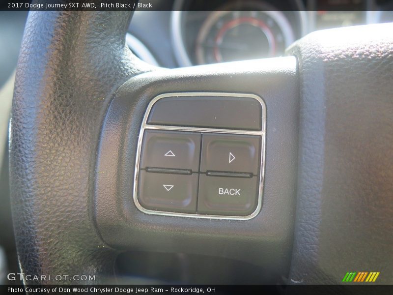 Pitch Black / Black 2017 Dodge Journey SXT AWD