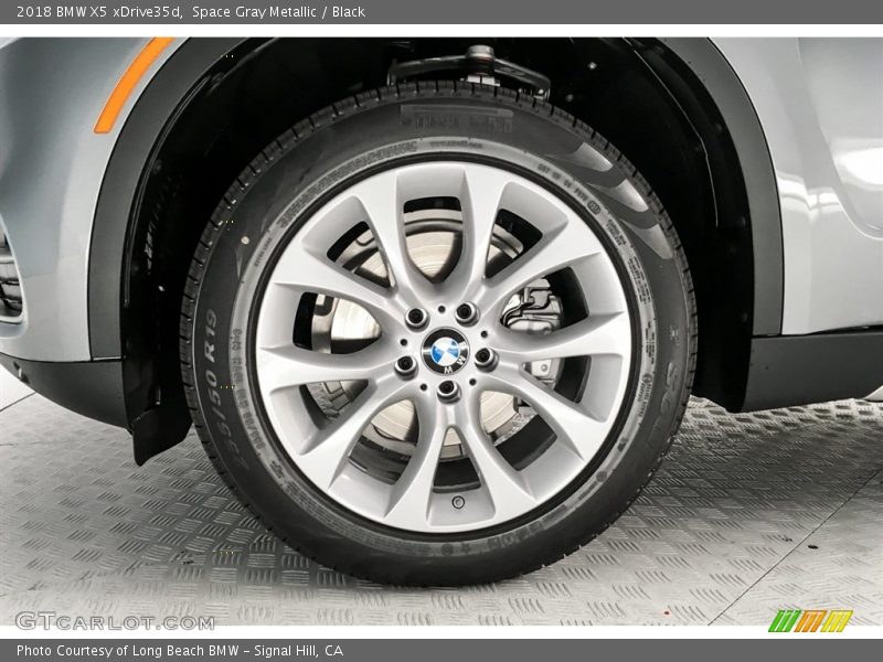 Space Gray Metallic / Black 2018 BMW X5 xDrive35d