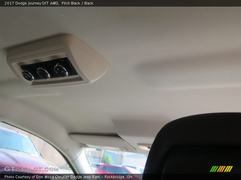 Pitch Black / Black 2017 Dodge Journey SXT AWD