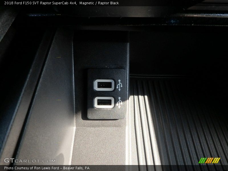 Magnetic / Raptor Black 2018 Ford F150 SVT Raptor SuperCab 4x4