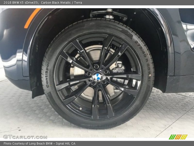 Carbon Black Metallic / Terra 2018 BMW X5 sDrive35i