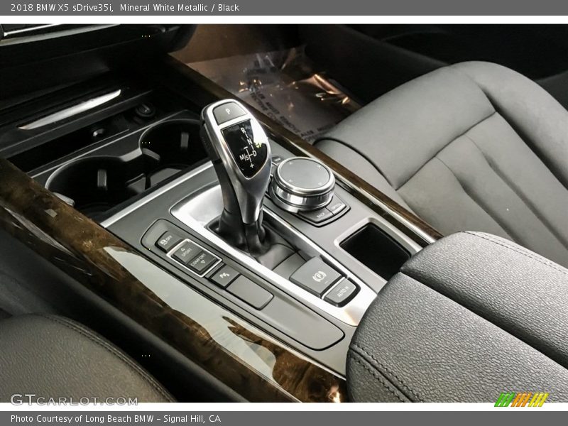 Mineral White Metallic / Black 2018 BMW X5 sDrive35i