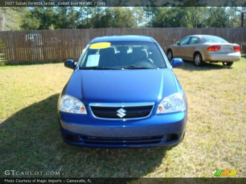 Cobalt Blue Metallic / Grey 2007 Suzuki Forenza Sedan