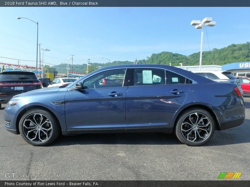  2018 Taurus SHO AWD Blue