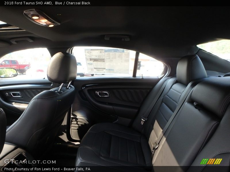 Rear Seat of 2018 Taurus SHO AWD