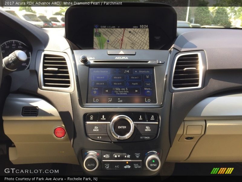 White Diamond Pearl / Parchment 2017 Acura RDX Advance AWD