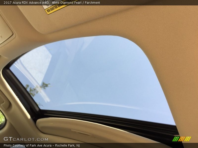 White Diamond Pearl / Parchment 2017 Acura RDX Advance AWD