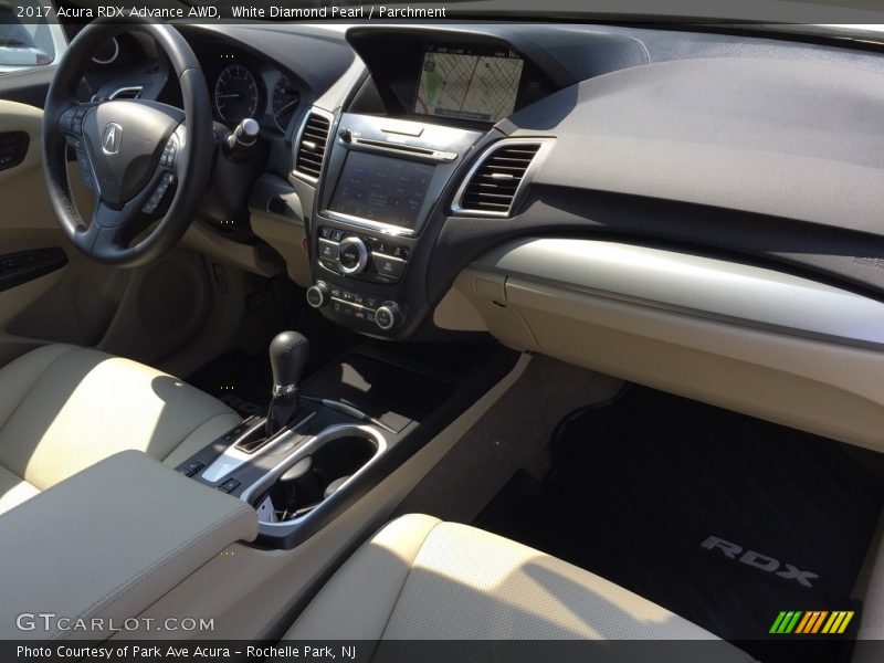 White Diamond Pearl / Parchment 2017 Acura RDX Advance AWD