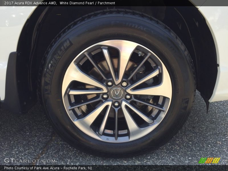White Diamond Pearl / Parchment 2017 Acura RDX Advance AWD