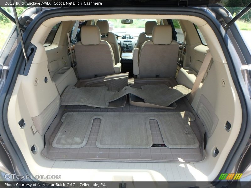 Cocoa Metallic / Cashmere 2012 Buick Enclave AWD