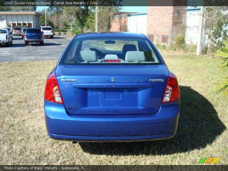 Cobalt Blue Metallic / Grey 2007 Suzuki Forenza Sedan