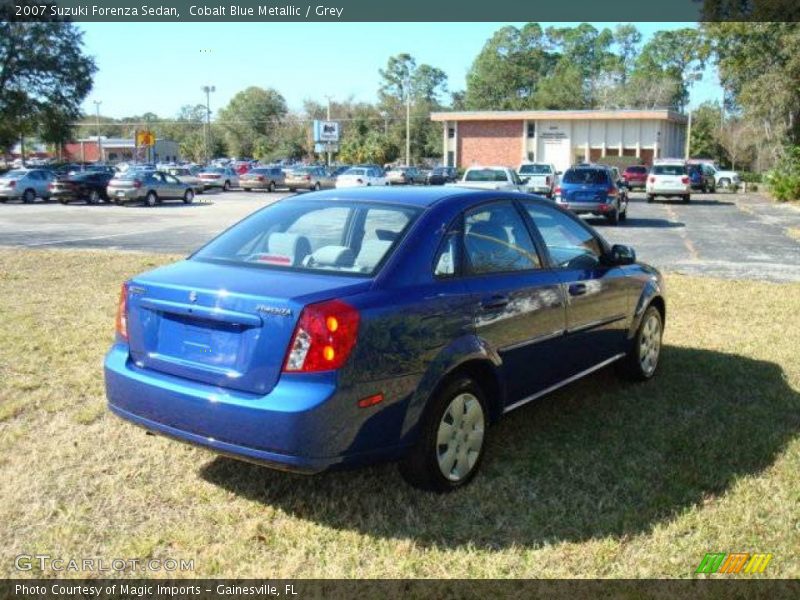 Cobalt Blue Metallic / Grey 2007 Suzuki Forenza Sedan
