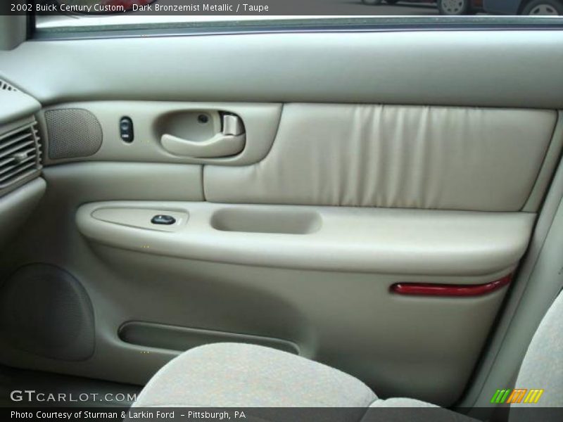 Dark Bronzemist Metallic / Taupe 2002 Buick Century Custom