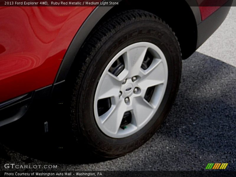 Ruby Red Metallic / Medium Light Stone 2013 Ford Explorer 4WD