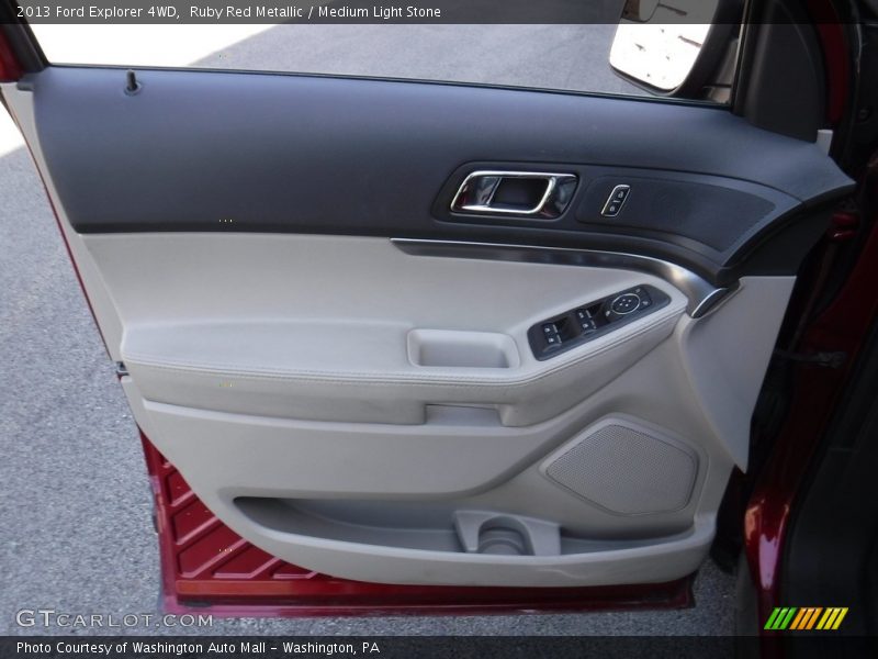 Ruby Red Metallic / Medium Light Stone 2013 Ford Explorer 4WD