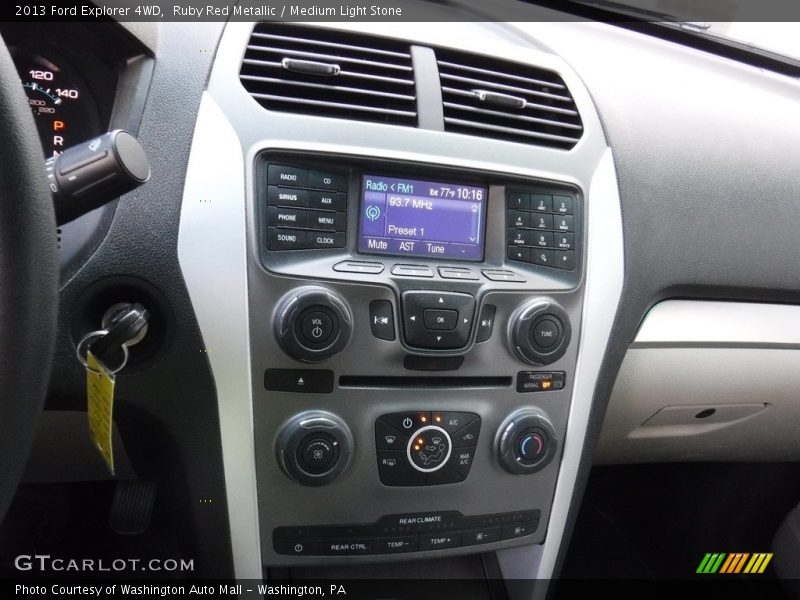 Ruby Red Metallic / Medium Light Stone 2013 Ford Explorer 4WD