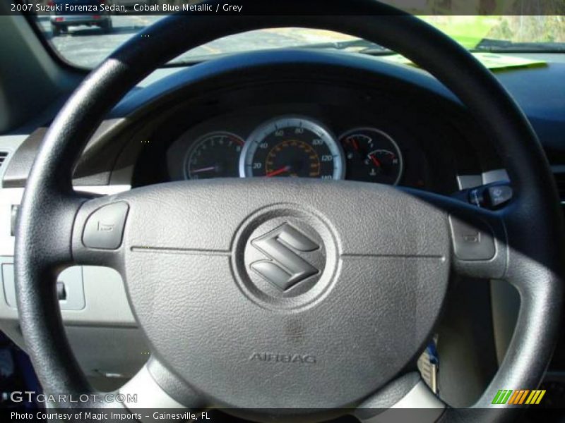 Cobalt Blue Metallic / Grey 2007 Suzuki Forenza Sedan