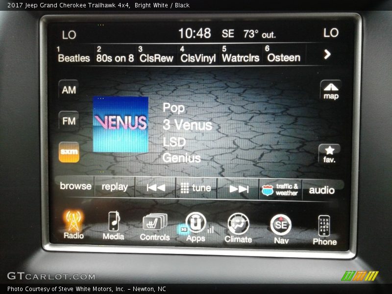 Bright White / Black 2017 Jeep Grand Cherokee Trailhawk 4x4