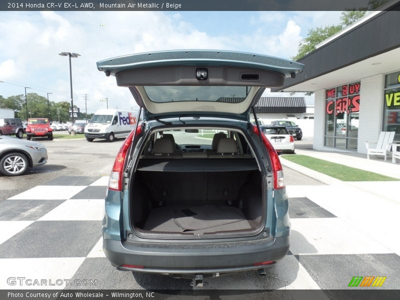 Mountain Air Metallic / Beige 2014 Honda CR-V EX-L AWD