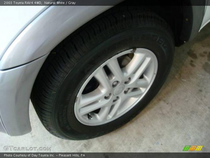 Natural White / Gray 2003 Toyota RAV4 4WD