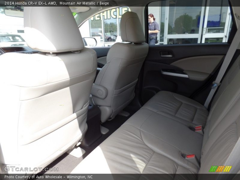 Mountain Air Metallic / Beige 2014 Honda CR-V EX-L AWD