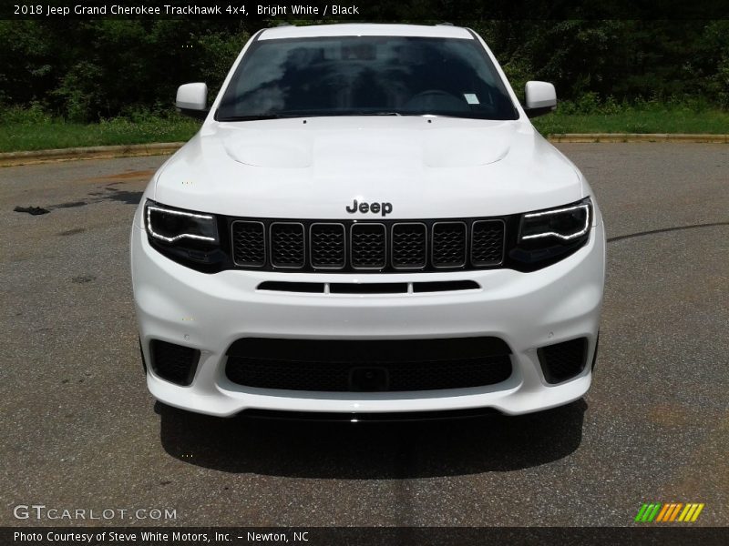 Bright White / Black 2018 Jeep Grand Cherokee Trackhawk 4x4