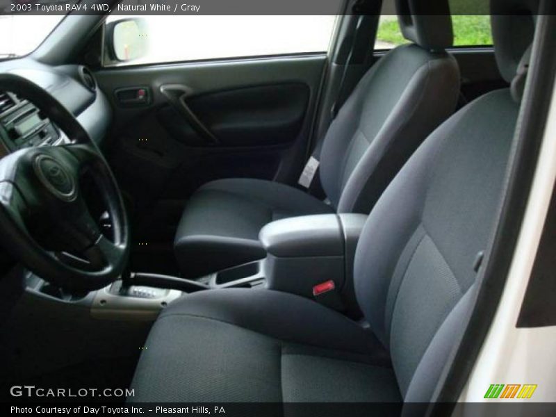 Natural White / Gray 2003 Toyota RAV4 4WD