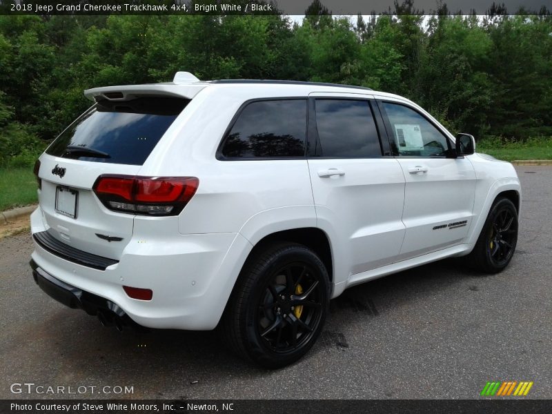 Bright White / Black 2018 Jeep Grand Cherokee Trackhawk 4x4