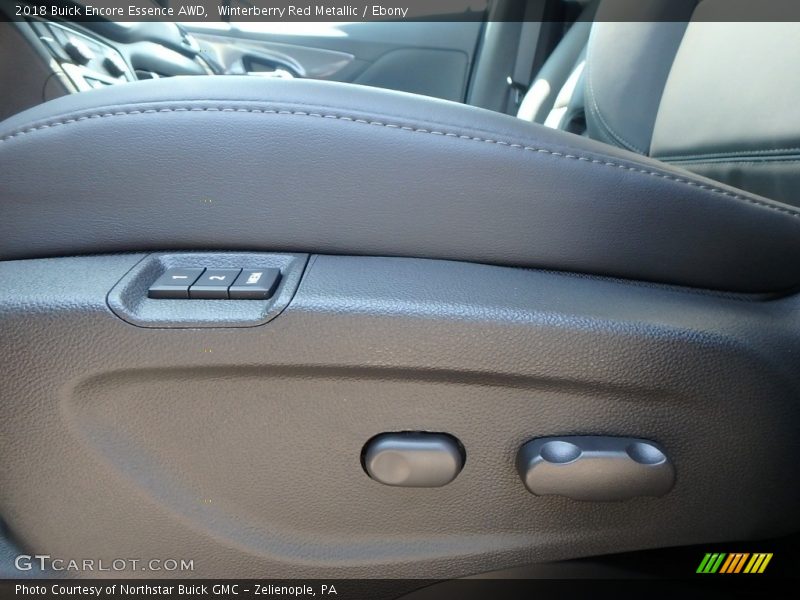 Winterberry Red Metallic / Ebony 2018 Buick Encore Essence AWD