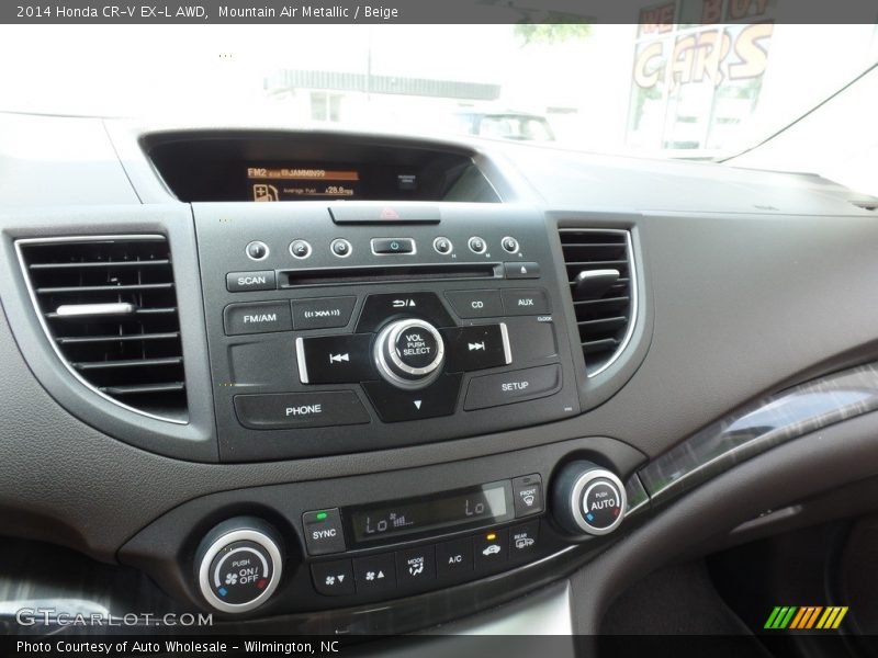 Mountain Air Metallic / Beige 2014 Honda CR-V EX-L AWD